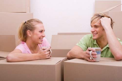 Swiss home moving team supporting an apartment relocation