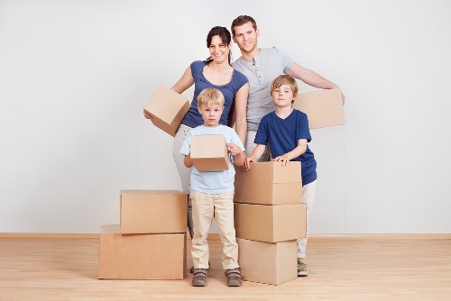 Man and van team handling a move across Swiss towns